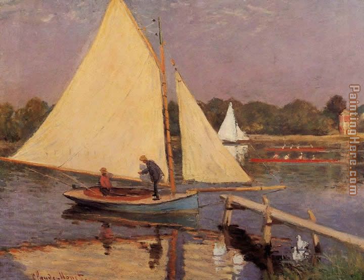 Claude Monet Boaters at Argenteuil
